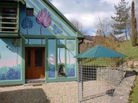 Großer Holzschuppen 6m³ mit Aludach