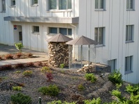 Großer Holzschuppen 6m³ mit Aludach