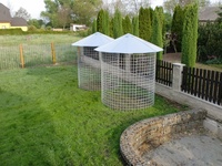 Nichtverzinkter Bodenrost