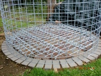 Verzinkter Bodenrost