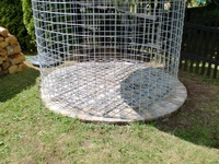 Verzinkter Bodenrost