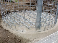 Verzinkter Bodenrost