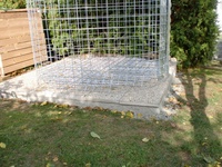 Verzinkter Bodenrost