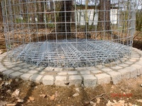 Verzinkter Bodenrost