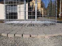 Untergrund unter den Holzschuppen 